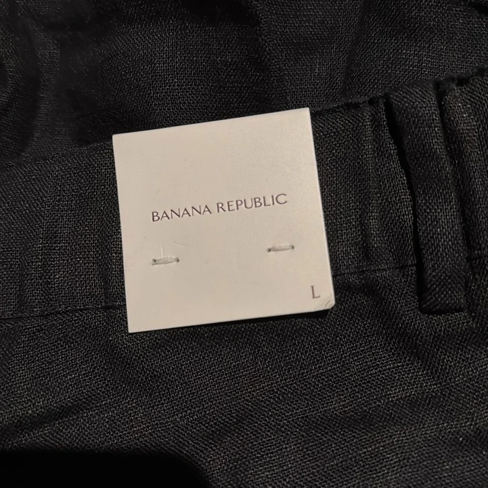 NWT! Banana Republic The Everyday Wide-Leg Pant in Linen- Multiple 🩷 892686